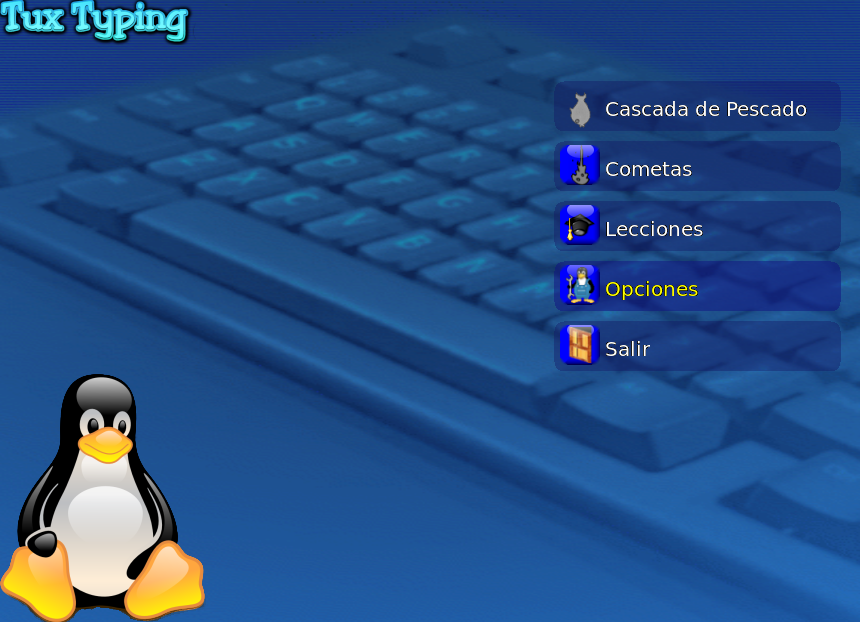 tux typing